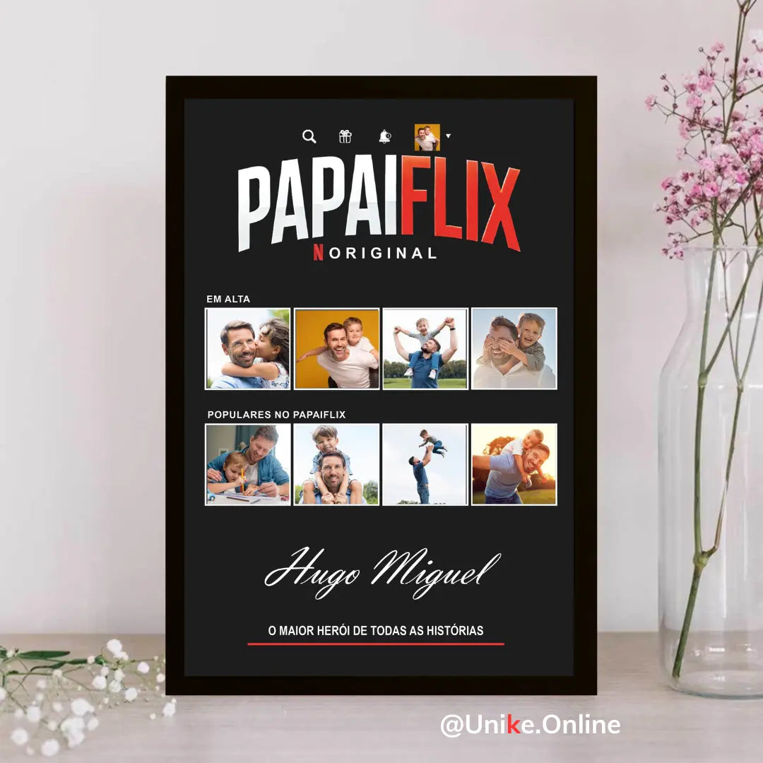 🎞️ PapaiFlix: O Presente Ideal para Homenagear Seu Pai