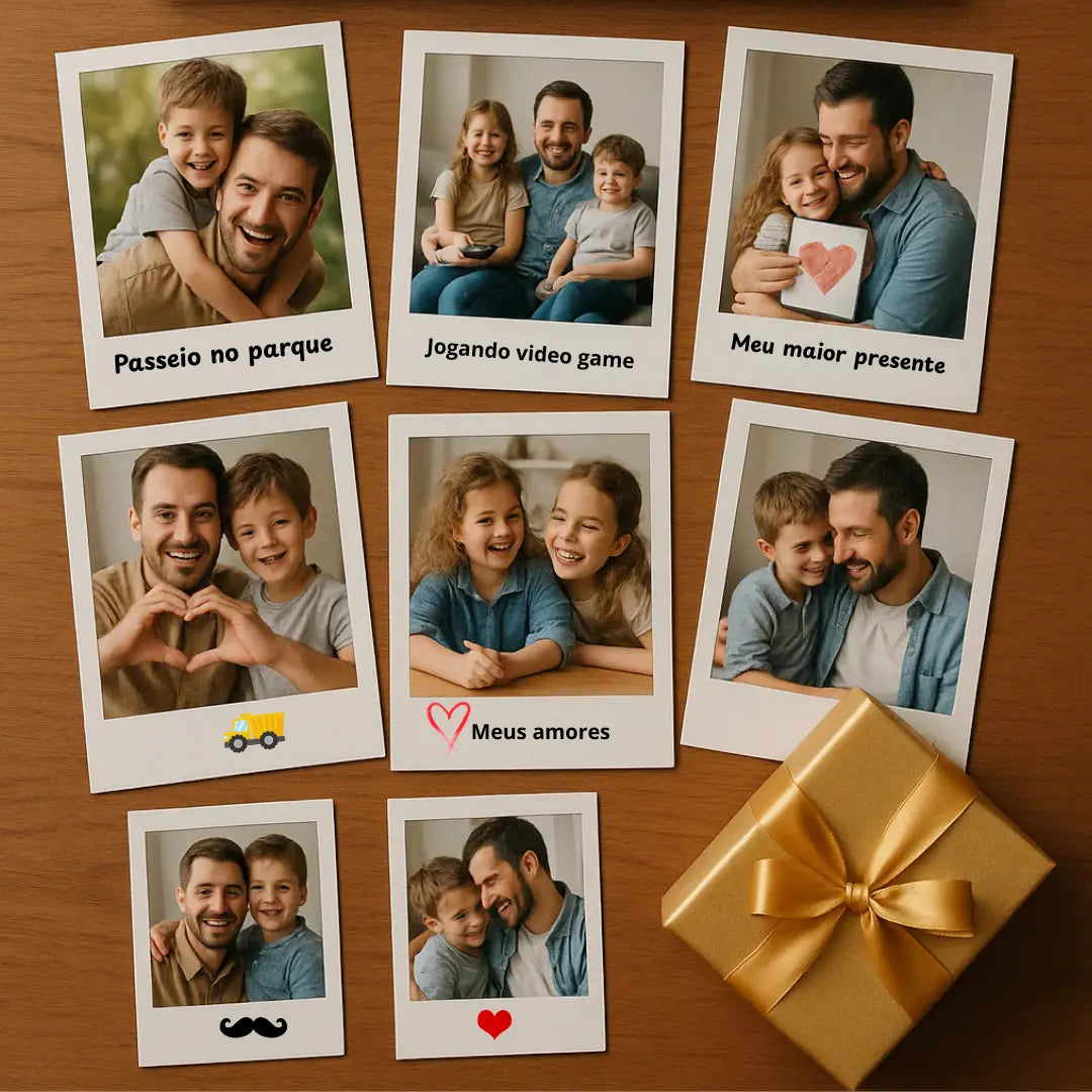 Presentes com Memória: Personalização com Fotos Ganha Espaço no Dia dos Pais