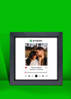 Quadro Spotify 2 - 20x20 / Moldura Preta / 20x20