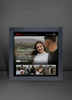 Quadro Netflix - 20x20 / Moldura Preta / 20x20