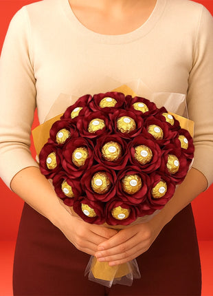 Site - Capa categoria - Buquê 1 - 19 Botões com Ferrero