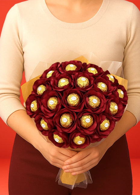 Site - Capa categoria - Buquê 1 - 19 Botões com Ferrero