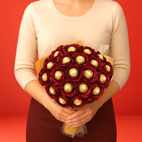 Site - Capa categoria - Buquê 1 - 19 Botões com Ferrero