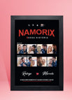 Quadro Namorix 2 - 20x30 / Moldura Preta / 20x30