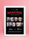 Quadro Namorix 2 - 20x30 / Moldura Branca / 20x30