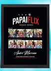 Quadro Papaiflix 2 - 30x40 / Moldura Preta / 30x40