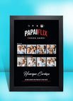 Quadro Papaiflix 2 - 20x30 / Moldura Preta / 20x30